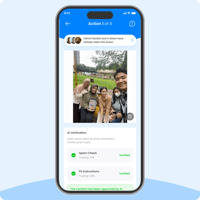 AI + Trust & Safety Verification